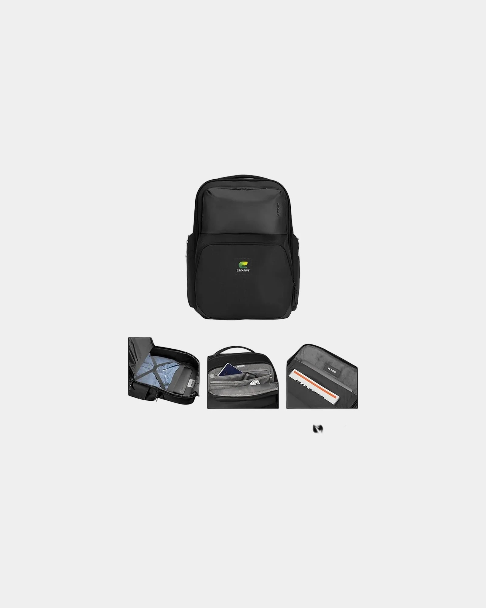 Custom recycled 26L laptop commuter backpack 16" - 1